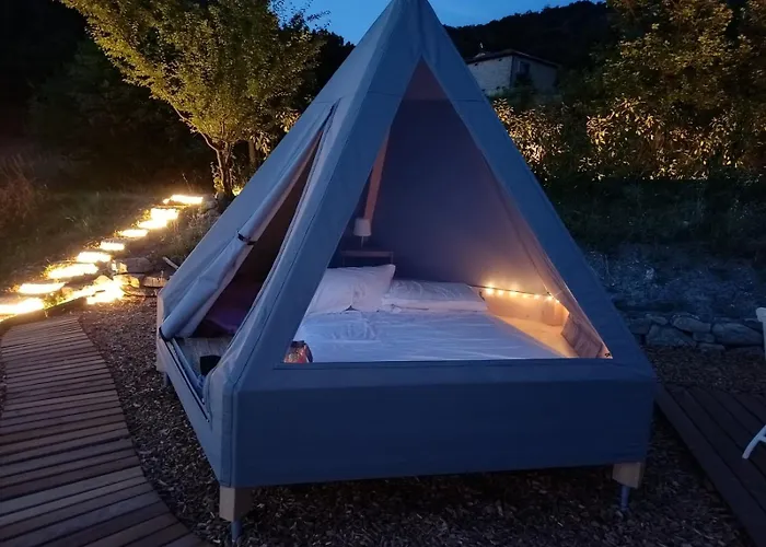 Lüks kamp alanı La Torre *